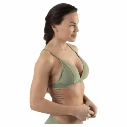 Cora Fixed Triangle Green*Waikani Beachwear New