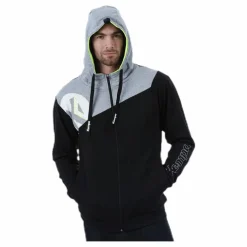 Kempa Core 2.0 Hood Jacket Black/Grey Svart och Grå Discount
