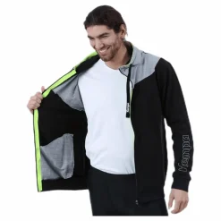 Kempa Core 2.0 Hood Jacket Black/Grey Svart och Grå Discount