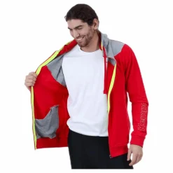 Core 2.0 Hood Jacket Grey/Red*Kempa Online