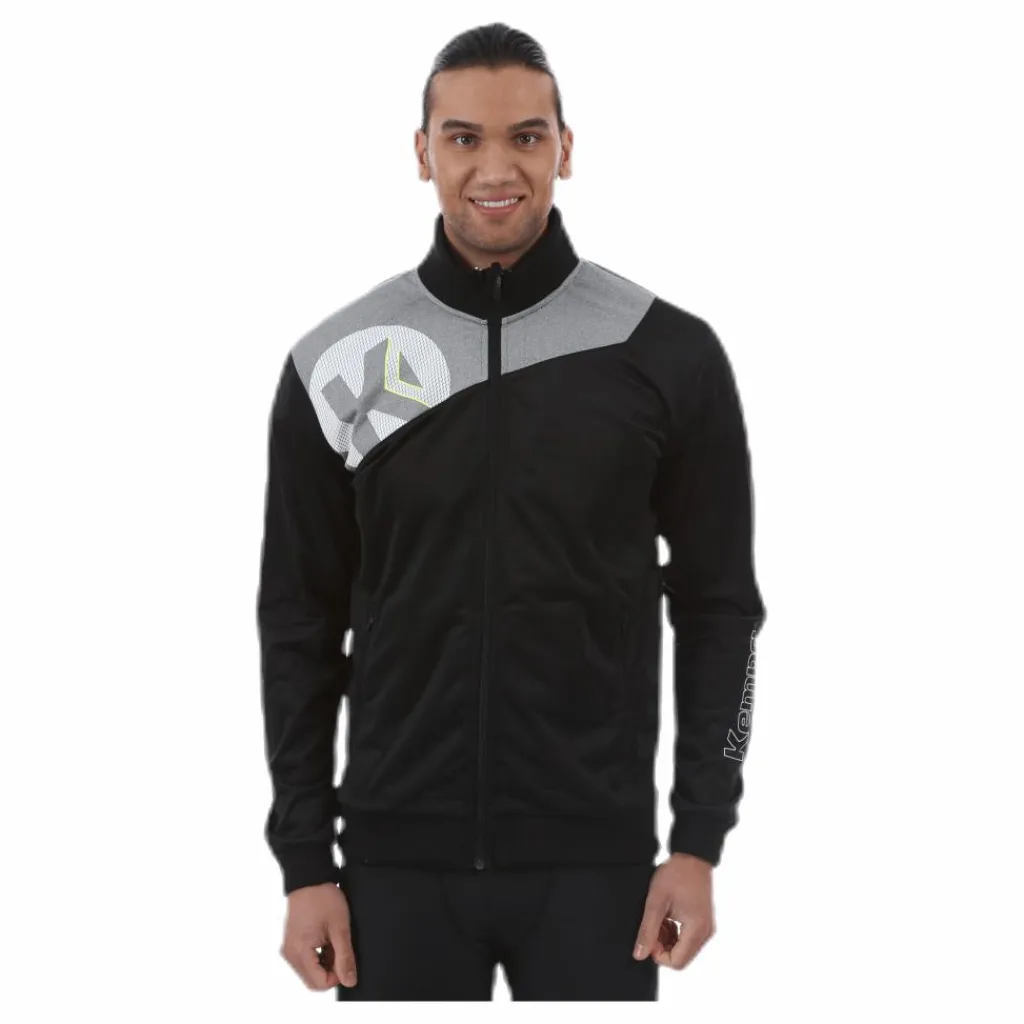 Core 2.0 Poly Jacket Black/Grey*Kempa Sale