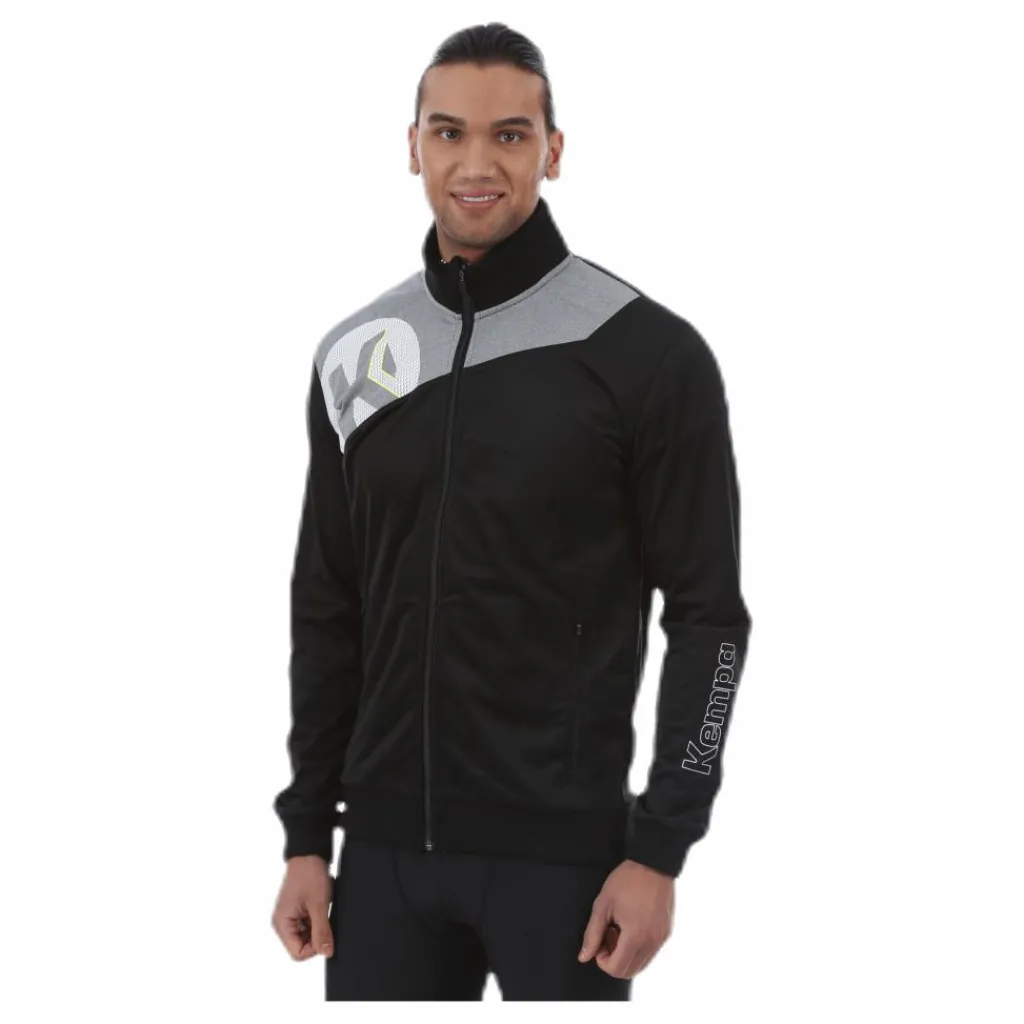 Core 2.0 Poly Jacket Black/Grey*Kempa Sale