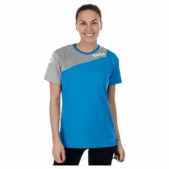 Core 2.0 Shirt W Blue/Grey*Kempa Hot