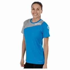 Core 2.0 Shirt W Blue/Grey*Kempa Hot