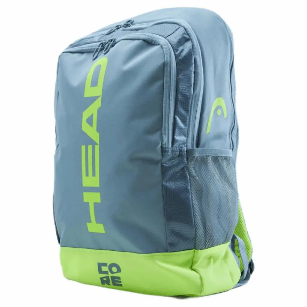Head Core Backpack Grey/neon Yellow Turkos