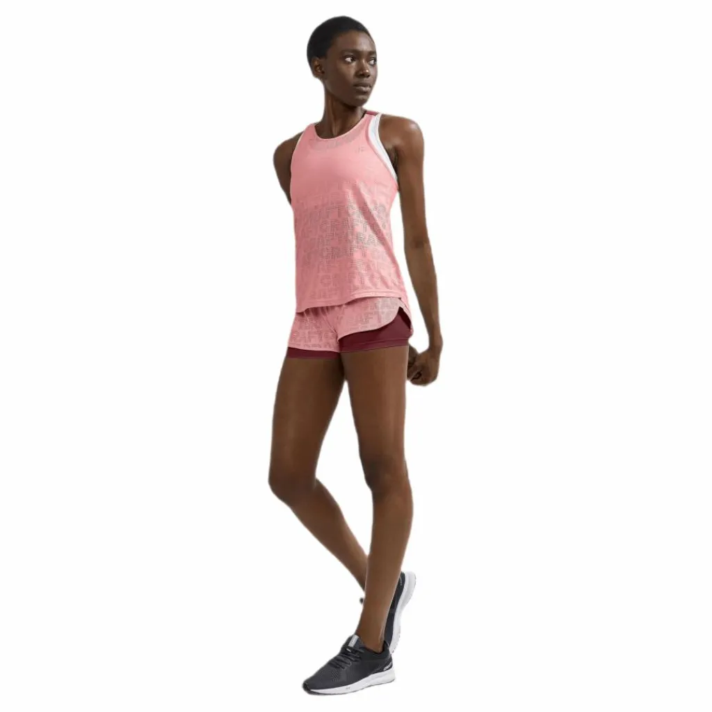 Craft Core Charge Logo Shorts Pink/Red Rosa och Röd New