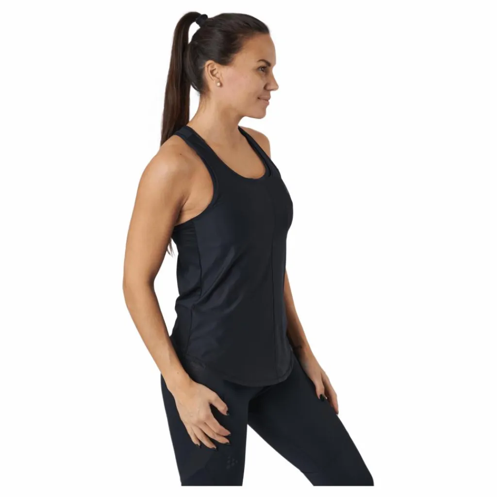 Craft Core Charge Rib Singlet W Black Svart Clearance