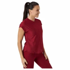 Craft Core Charge Rib Tee W Rhubarb Röd