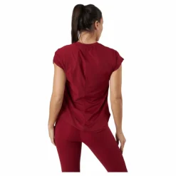 Craft Core Charge Rib Tee W Rhubarb Röd