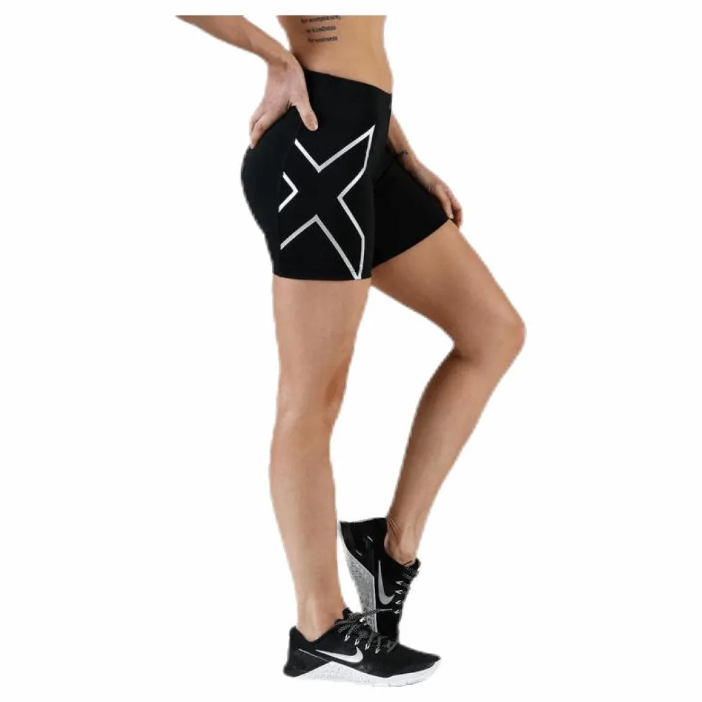 Core Compression 5" Shorts W Black/Silver*2XU Best