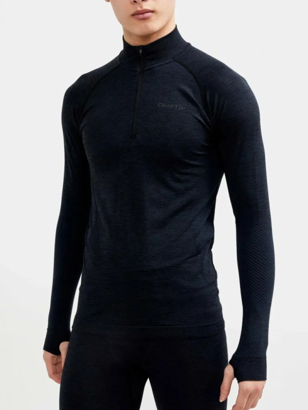 Craft Core Dry Active Comfort Hz M Black Blå Best