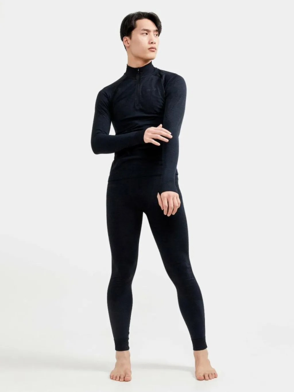Craft Core Dry Active Comfort Hz M Black Blå Best