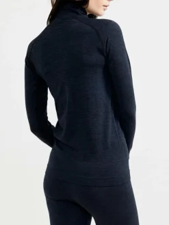 Craft Core Dry Active Comfort Hz W Black Blå Best