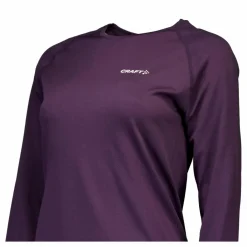Craft Core Dry Active Comfort Ls W Dk Plum Lila Hot