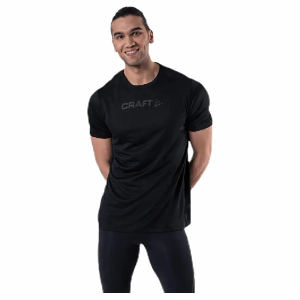 Craft Core Essence SS Mesh Tee Black Svart Discount
