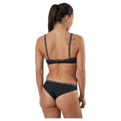 Calvin Klein Core Logo Tape Bralette-Rp Black Svart Online