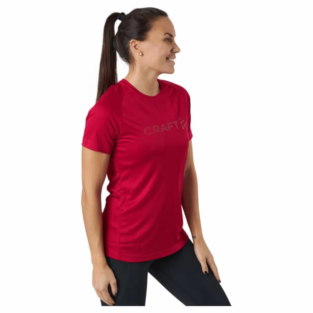 Craft Core Unify Logo Tee W Machine Röd Discount