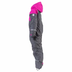 Didriksons Cornelius Kid's Coverall Pink Rosa Hot