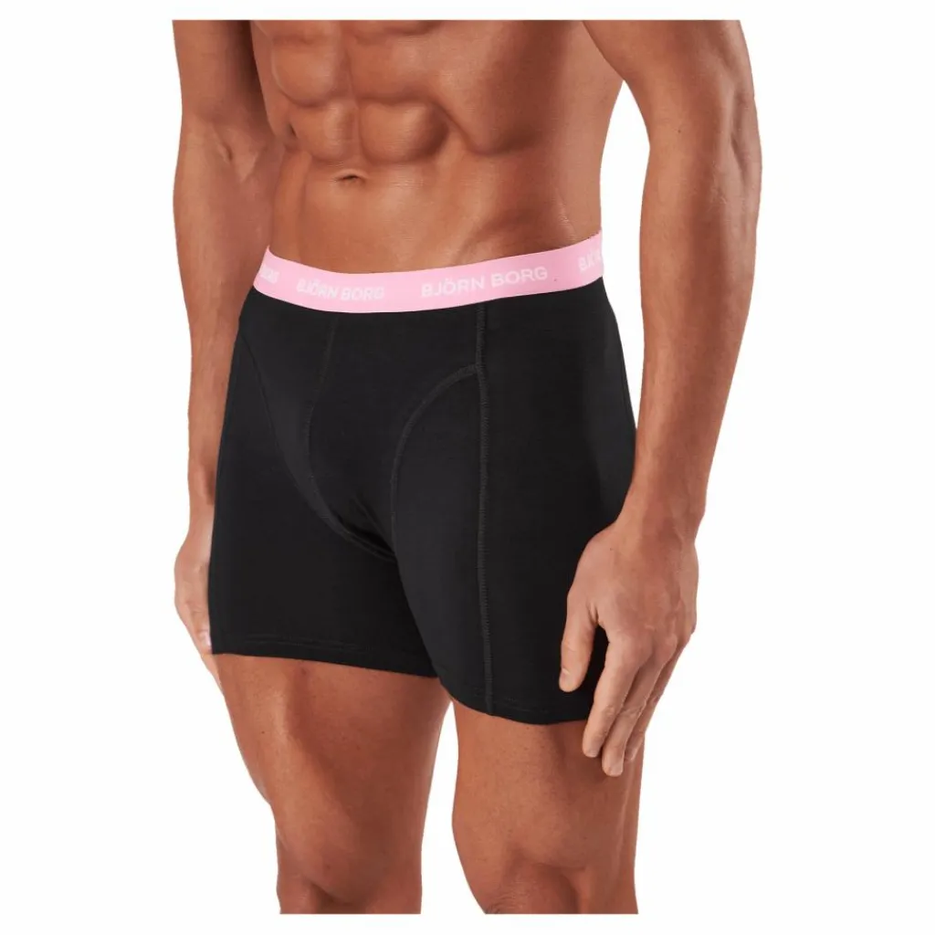 Björn Borg Cotton Stretch Boxer 5p Multipack 3 Svart Clearance