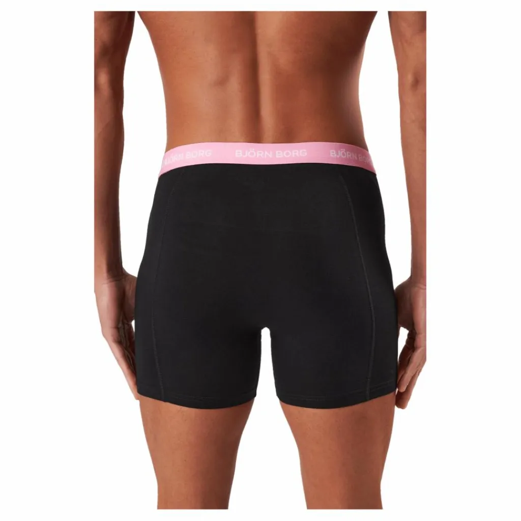 Björn Borg Cotton Stretch Boxer 5p Multipack 3 Svart Clearance