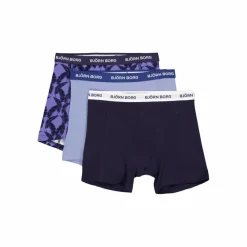 Björn Borg Cotton Stretch Boxer 3p Multipack 2 Blå Hot