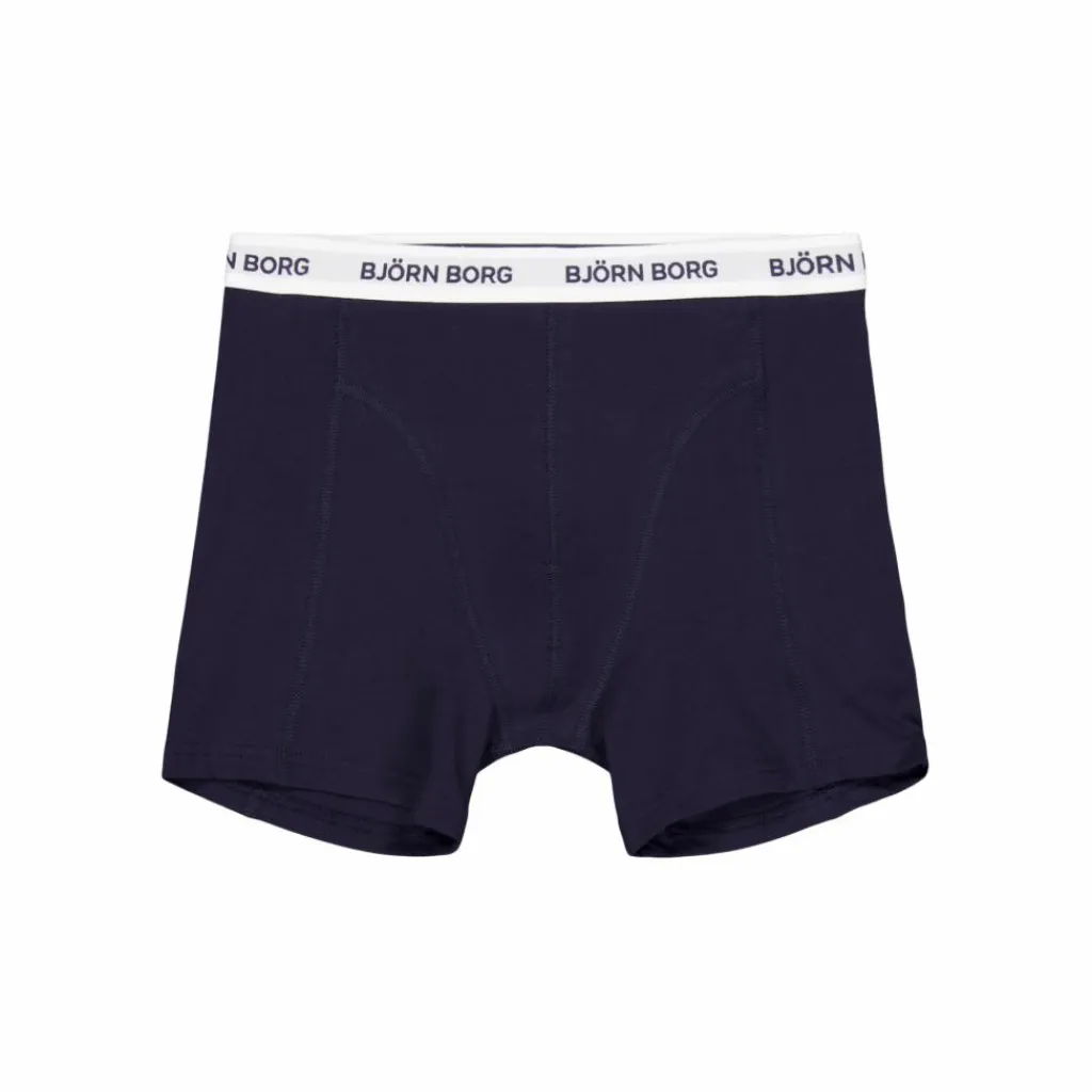 Björn Borg Cotton Stretch Boxer 3p Multipack 2 Blå Hot