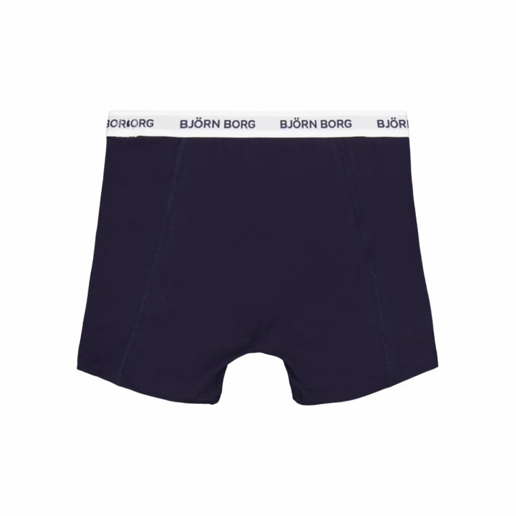 Björn Borg Cotton Stretch Boxer 3p Multipack 2 Blå Hot