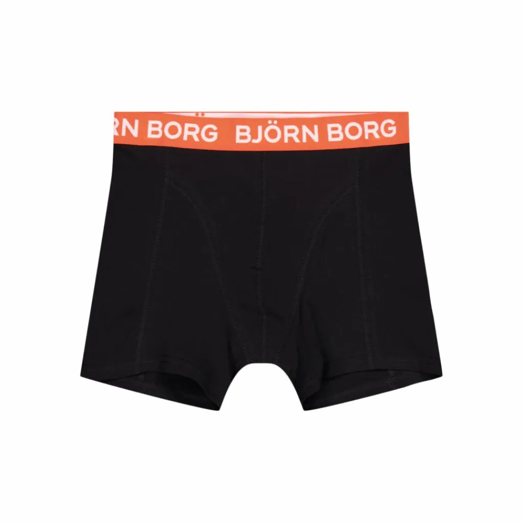Björn Borg Cotton Stretch Boxer 5p Multipack 4 Svart Discount