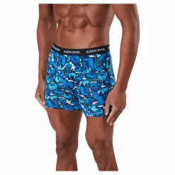 Björn Borg Cotton Stretch Boxer 3p Multipack 3 Svart