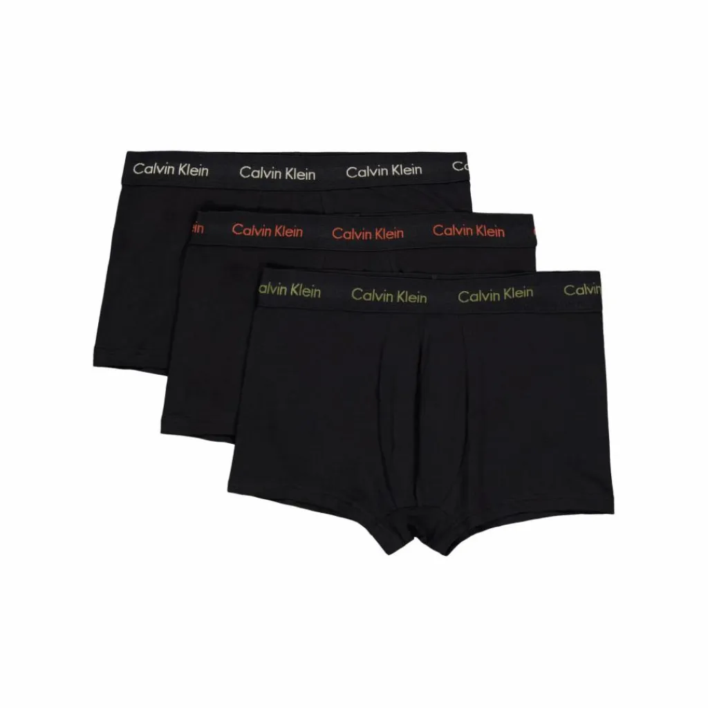 Cotton Stretch Low Rise Trunk Multi*Calvin Klein Outlet