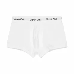 Calvin Klein Cotton Stretch 3P Low Rise Trunk White Vit Discount