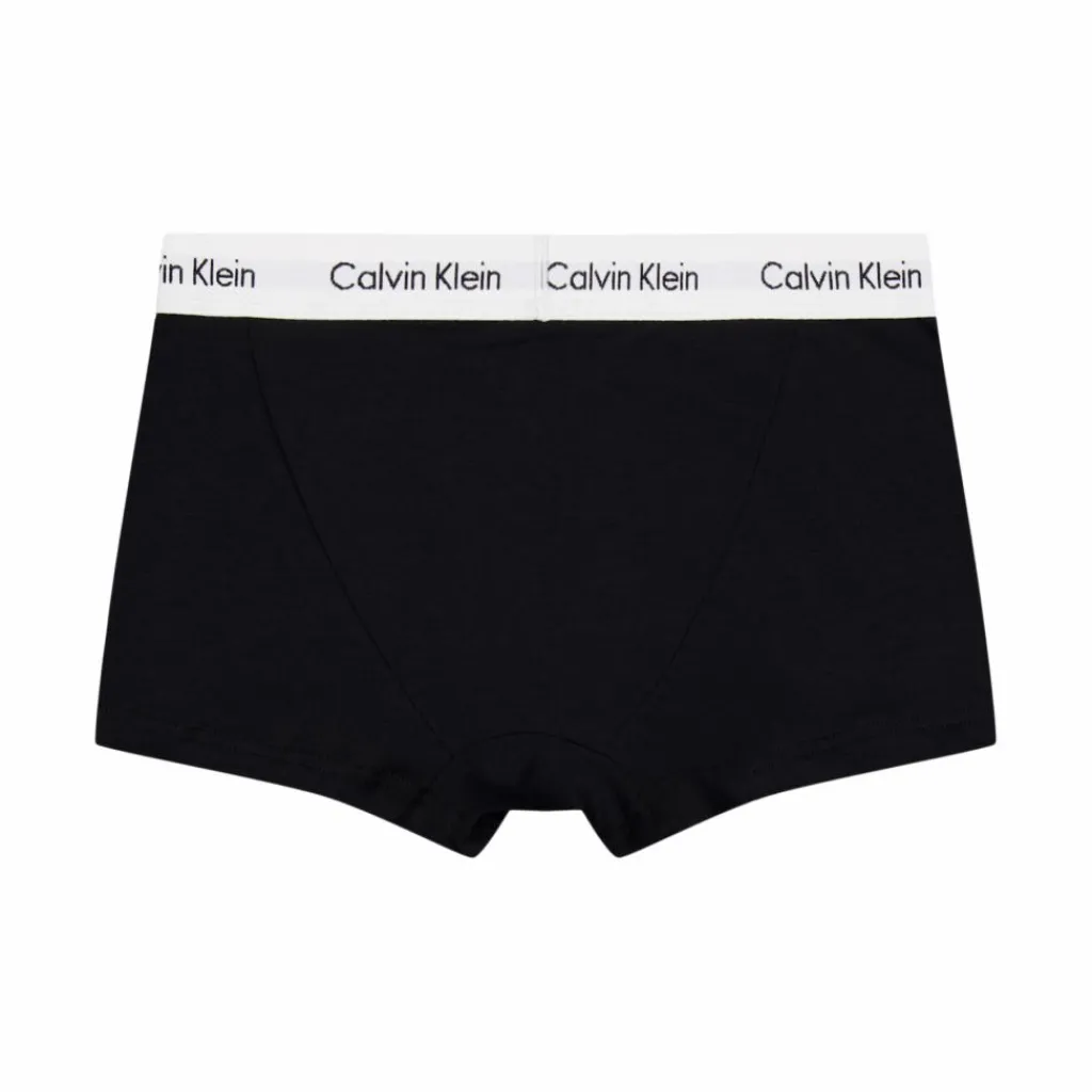 Cotton Stretch 3P Low Rise Trunk Black*Calvin Klein New