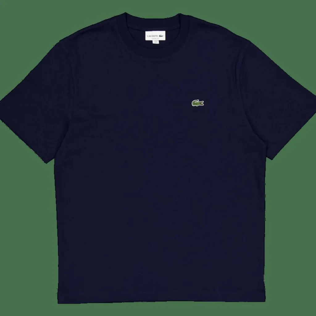 Cotton T-shirt Midnight 166*Lacoste Discount