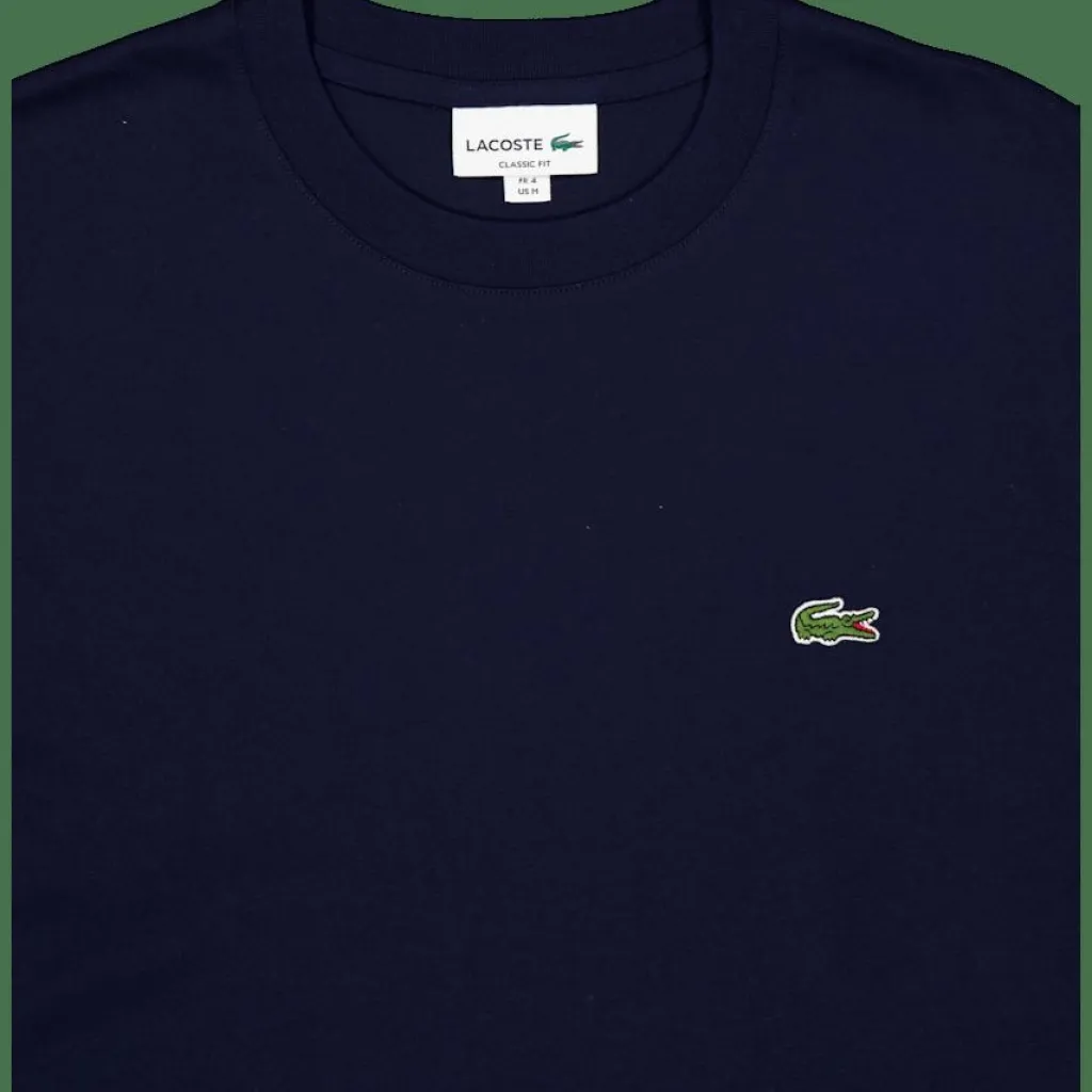 Cotton T-shirt Midnight 166*Lacoste Discount