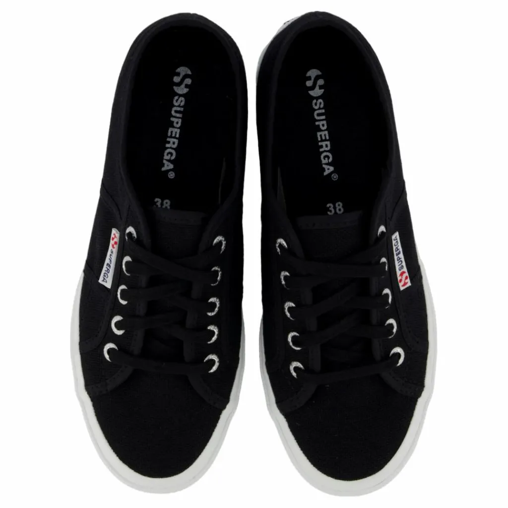 Superga 2750-cotu Classic F83 Black-fwhite Svart Online