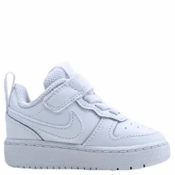 Court Borough Low 2 Baby/Toddler Shoes WHITE/WHITE-WHITE*Nike Hot