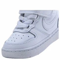 Court Borough Low 2 Baby/Toddler Shoes WHITE/WHITE-WHITE*Nike Hot