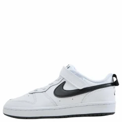 Court Borough Low 2 Little Kids' Shoes WHITE/BLACK*Nike Hot