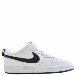 Court Borough Low 2 Little Kids' Shoes WHITE/BLACK*Nike Hot