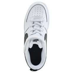 Court Borough Low 2 Little Kids' Shoes WHITE/BLACK*Nike Hot