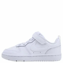 Nike Court Borough Low 2 Little Kids' Shoes WHITE/WHITE-WHITE Vit Hot