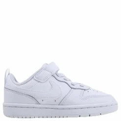 Nike Court Borough Low 2 Little Kids' Shoes WHITE/WHITE-WHITE Vit Hot