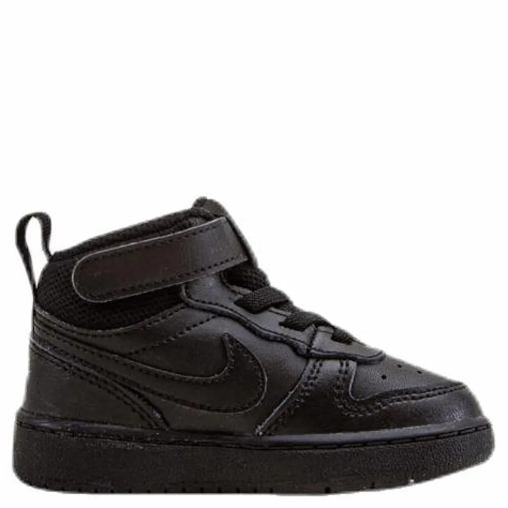 Nike Court Borough Mid Sneaker TD Black Svart Best