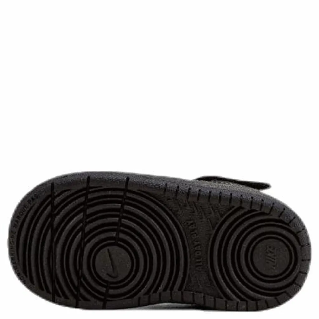 Nike Court Borough Mid Sneaker TD Black Svart Best