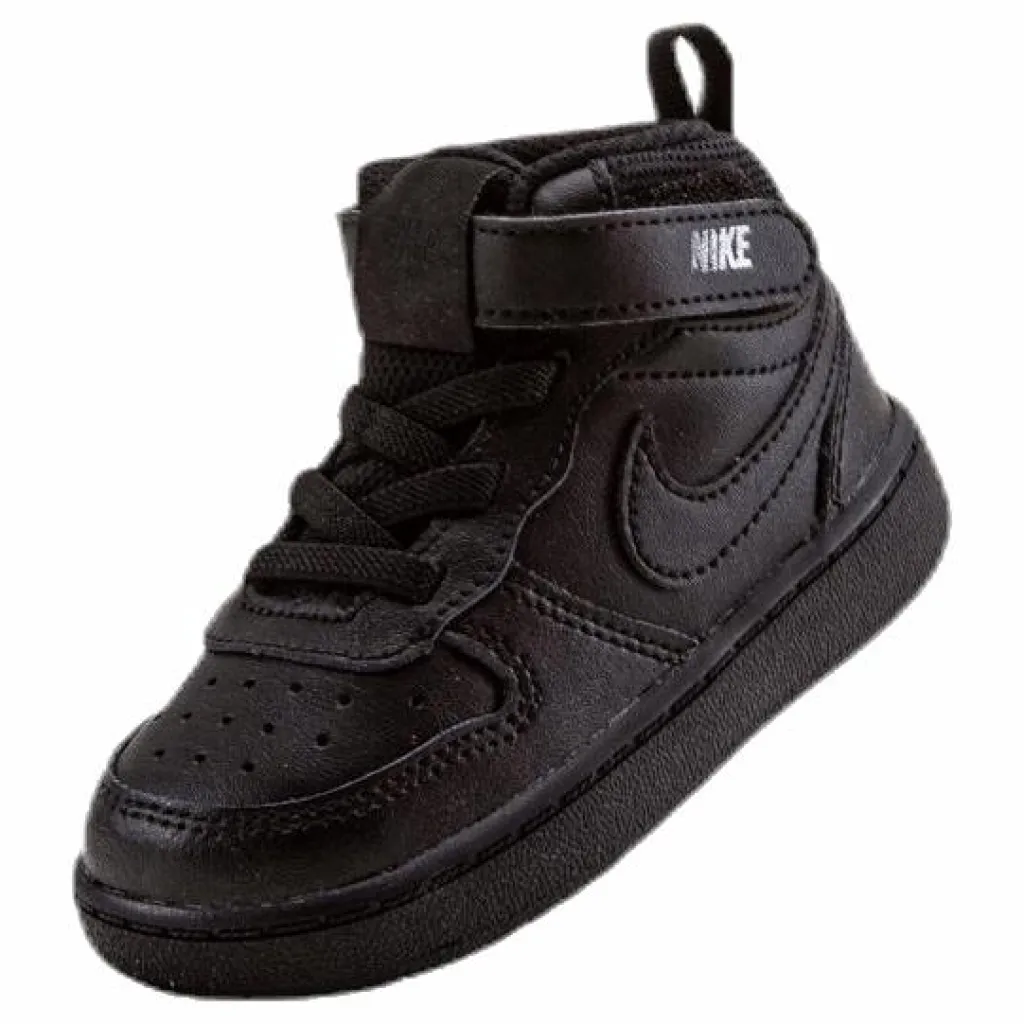 Nike Court Borough Mid Sneaker TD Black Svart Best