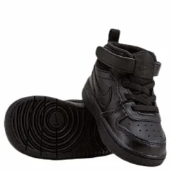 Nike Court Borough Mid Sneaker TD Black Svart Best