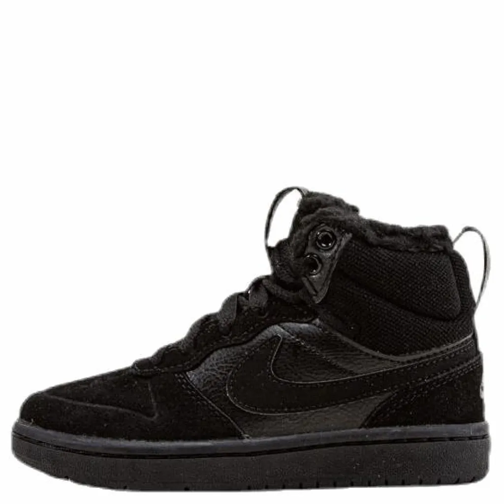 Court Borough Mid Winterized PS Little kids Black*Nike