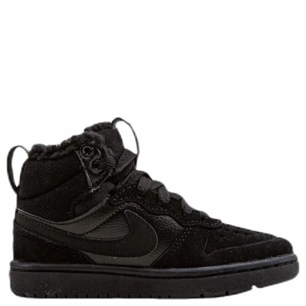 Court Borough Mid Winterized PS Little kids Black*Nike
