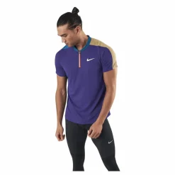 Court Breathe Slam Polo Purple/Green*Nike Clearance