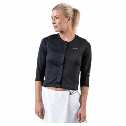 Court Cardigan White/Black*Nike Clearance